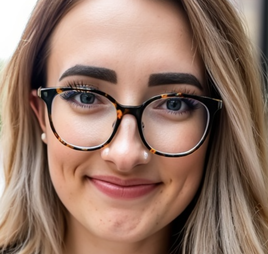 Trail marker at junction